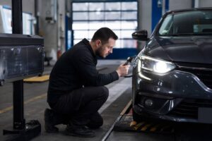 Vérification ampoule LED au contrôle technique