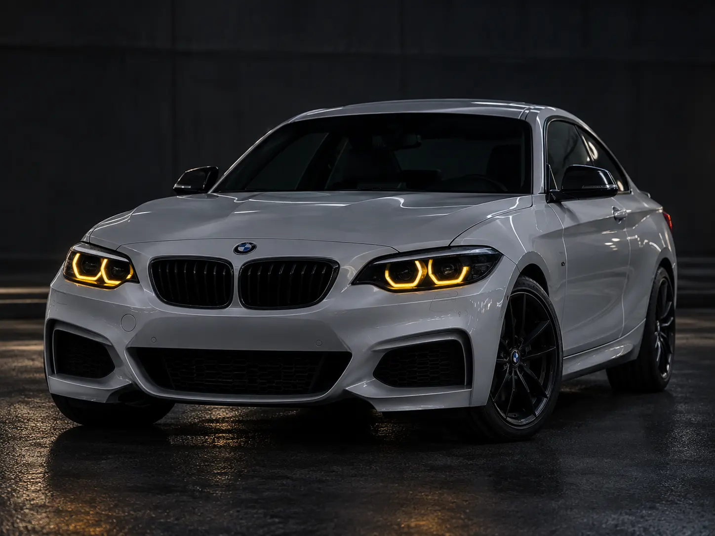Modules LED DRL jaune CSL sur BMW Serie 2 F2
